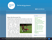 Tablet Screenshot of boyanorexia.com